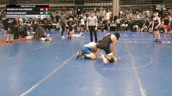 121 lbs Rr Rnd 2 - Nicholas Galorenzo, CTWHALE Beluga - MSE vs David Baghdady, DoughBoy WC - MSE