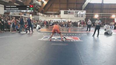 145 lbs Consi Of 4 - Gage Bjerga, Pinnacle vs Riker Ohearon, Mat Assassins