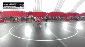 165 lbs Cons. Semi - Mason Groskreutz, Team Nazar Training Center vs Easton Kammerud, Sarbacker Wrestling Academy