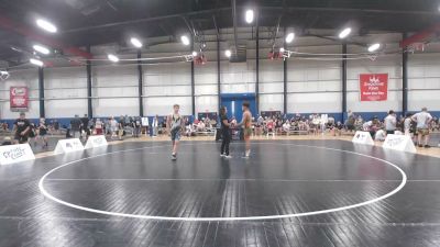 155 lbs Carter Black, California Silver vs Reed Nutter, Ohio Scarlet
