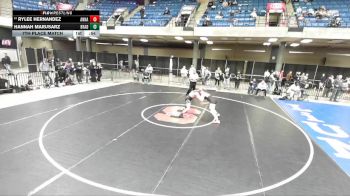 145 lbs 7th Place Match - Rylee Hernandez, Unattached vs Hannah Marusarz, Unattached