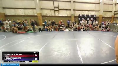 140 lbs Round 1 (10 Team) - Kennedy Blanton, Oregon vs Liana Fernandez, New Mexico