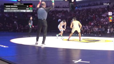 144 lbs Final - Jesse Grajeda, St. John Bosco (SS) vs Chris Arreola, Clovis North (CS)