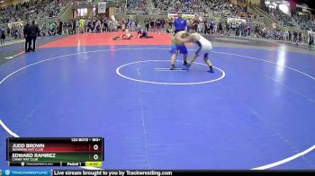 160+ Round 2 - Edward Ramirez, Canby Mat Club vs Judd Brown, Newberg Mat Club