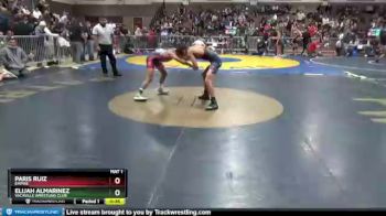 108 lbs Cons. Round 1 - Elijah Almarinez, Vacaville Wrestling Club vs Paris Ruiz, Empire