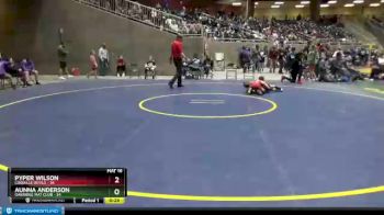 70 lbs Cons. Round 1 - Aunna Anderson, Oakridge Mat Club vs Pyper Wilson, Coquille Devils