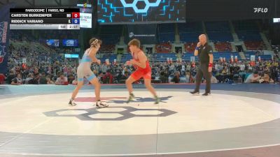 132 lbs Cons. Rd Of 64 - Carsten Burkemper, MO vs Riddick Variano, IL