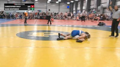 115 lbs Round 5 (3pm Friday) - Gage Southwick, SELECT, UT vs Christopher Wolf, Terps Xpress