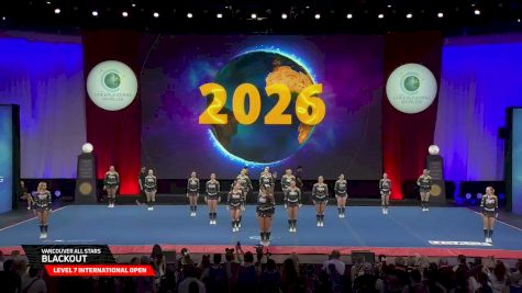 Vancouver Allstars - Blackout [2026 L7 International Open Semis] 2026 The Cheerleading Worlds