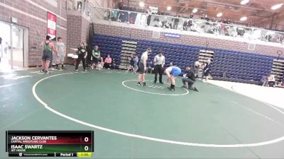 Round 3 - Isaac Swartz, Jet House vs Jackson Cervantes, Capital Wrestling Club