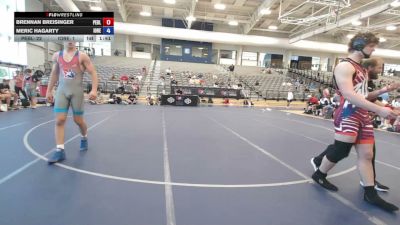 215 lbs Brennan Breisinger, Pennsylvania Blue vs Meric Hagarty, Iowa Red