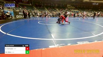 77 lbs Consi Of 8 #1 - Abel Estrada, Toppenish vs Wyler Allen, Lions Wrestling Academy