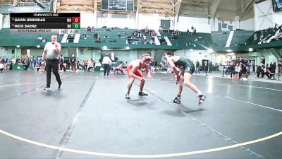 133 lbs 5th Place Match - Gavin Jendreas, Indiana vs Rico Saenz, Michigan State