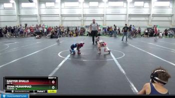 48 lbs Round 2 (8 Team) - Ziyan Muhammad, Phoenix vs Sawyer Smalls, 4M