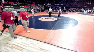 1A 190 lbs Champ. Round 1 - Tucker Cook, Pittsfield vs Jimmy Mastny, Woodstock (Marian)