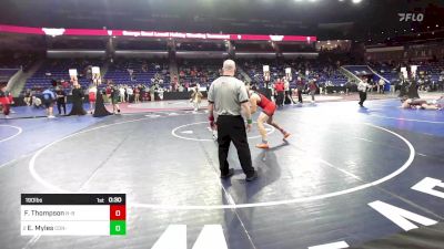 190 lbs Round Of 32 - Forrester Thompson, New Bedford vs Edward Myles, Concord-Carlisle