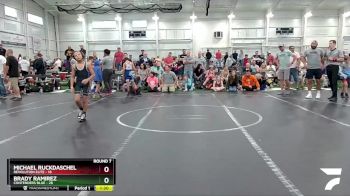 84 lbs Round 7 (8 Team) - Brady Ramirez, Contenders Blue vs Michael Ruckdaschel, Revolution Elite