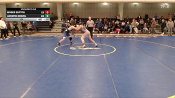 144 lbs Placement Matches (16 Team) - Andrew Benzel, Alliance vs Moses Sutton, Kearney JV