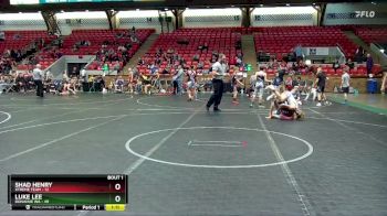 130 lbs Round 1 (4 Team) - Luke Lee, Donahue WA vs Shad Henry, Xtreme Team