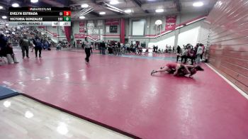 120 lbs Cons. Round 3 - Evelyn Estrada, Oxnard vs Victoria Gonzalez, Eisenhower