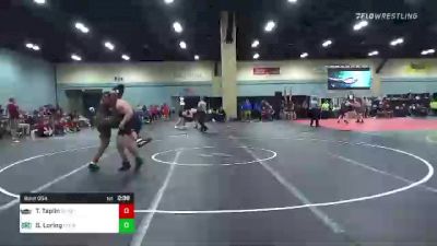 285 lbs Consi Of 16 #1 - Tony Taplin, Ottawa - Arizona vs Shawn Loring, Slippery Rock