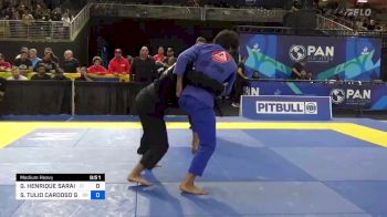 GILBERTO HENRIQUE SARAIVA vs SERVIO TULIO CARDOSO GUIMARÃES J 2024 Pan Jiu Jitsu IBJJF Championship