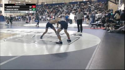 133 lbs Round Of 32 - Andre Morero, Seton Hall Prep vs Marcus Heck, Wyoming Seminary