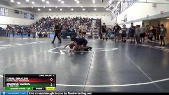 138 lbs Cons. Round 2 - Daniil Shaklein, Beverly Hills High School vs Brandon Avalos, Big Dog Ranch