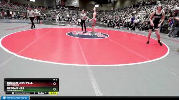 2A 175 lbs Cons. Round 3 - Holden Chappell, South Sevier vs Deegan Hill, Gunnison Valley