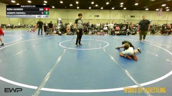 80 lbs Rr Rnd 1 - Ezra Gamber, Shootbox 9U vs Joseph Kidwell, Tulsa Elite 9U