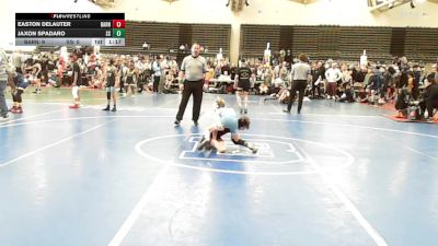 61 lbs Rr Rnd 3 - Easton DeLauter, Barn Brothers Wrestling Academy vs JAXON SPADARO, South Side Wrestling Club - ESC