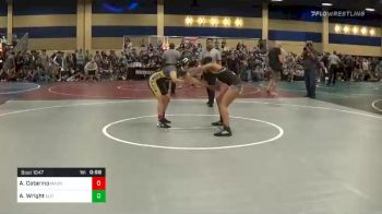 Match - Alexa Catarino, Magnolia High School vs Anissa Wright, Elite Wrestling ( EWA Beach)