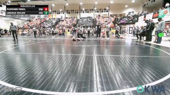 66 lbs Rr Rnd 2 - Fletcher Vencl, Verdigris Youth Wrestling vs Lincoln Taylor, Sallisaw Takedown Club 2