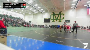 175 lbs Cons. Round 2 - Zayne Lee, Beaumont vs Hector Chaparro, Hueneme
