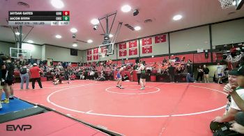 165 lbs Quarterfinal - Jaydan Gates, Gore Public Schools vs Jacob Stith, Checotah