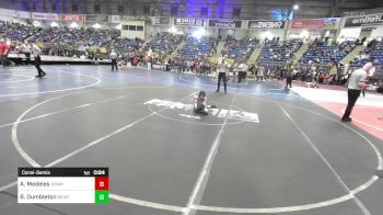 52 lbs Consolation - Amen Medeles, Adams City WC vs Beyeler Dumbleton, Bear Cave