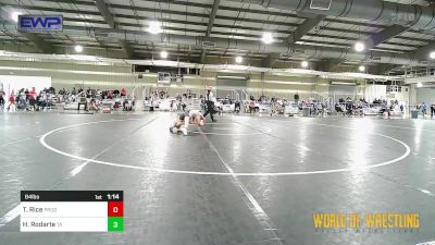 84 lbs Round Of 32 - Tory Rice, Prodigy Elite Wrestling vs Hazel Rodarte, Team Aggression