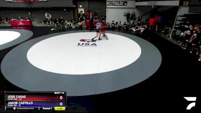 119 lbs Round 4 (10 Team) - Jose Casas, KCWA-GR vs Jakob Castillo, SJWA-GR