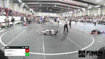 83 lbs Consi Of 4 - Wilder Kelsey, Stout Wrestling Academy vs Elijah Lopez, Independent