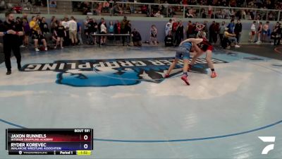 165 lbs Rr2 - Ryder Korevec, Avalanche Wrestling Association vs Jaxon Runnels, Interior Grappling Academy