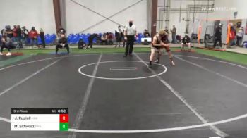 120 lbs 3rd Place - Jayden Ruplall, High Point vs Morgan Schwarz, Princeton Wrestling Club