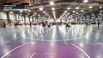 165 lbs Round Of 16 - Angela Salazar, CA vs Zady Paige, ME