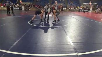 130 lbs Semifinal - Jude Krentz, Murray WA vs Beau Waldron, Bulltrained