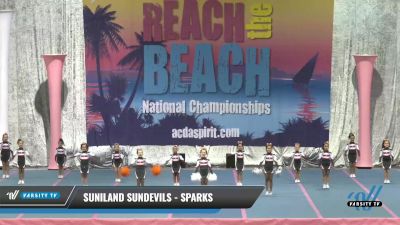 Suniland Sundevils - Sparks [2021 L1 Performance Recreation - 8 and Younger (AFF)] 2021 Reach the Beach Daytona National