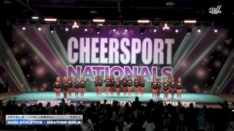 Rain Athletics - Weathergirls [2026 L2 - U16 - Small Day 1] 2026 CHEERSPORT National All Star Cheerleading Championship