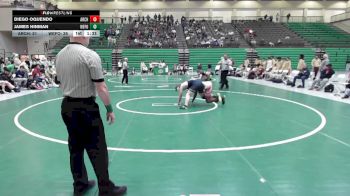 175 lbs 4th Wrestleback (16 Team) - James Hinman, West Forsyth vs Diego Oquendo, Archer