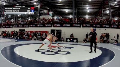 57 kg Champ. Round 3 - Matthew Marlow, Pittsburgh Wrestling Club vs Hunter Taylor, Beaver Dam Wrestling Regional Training Center