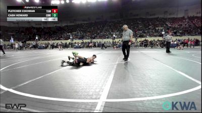 96 lbs Round Of 32 - Fletcher Cochran, Team Nomad vs Cash Howard, Coweta Tiger Wrestling