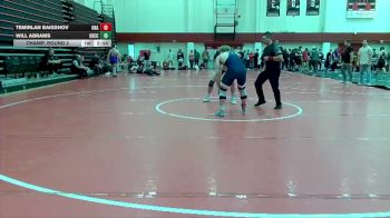 184 lbs Champ. Round 2 - Michael Kanzler, Big Bend vs Isaiah Twait, Corban University