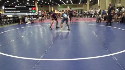157 lbs Round 2 (6 Team) - Christian Medina, Venice Takedown Club vs Mark Evans, Powerhouse